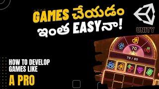 Learn Unity - Live Game Development for Beginners | Unity3d /2d game development in Telugu 