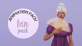 Fan animation pack | Sims 4