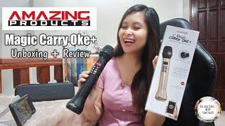 Amazing Products PH | Magic Carry Oke+ | Unboxing + Review