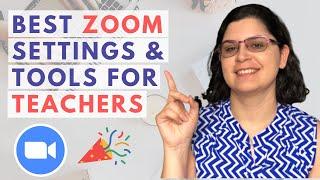 Important Zoom Features For Teachers | Zoom Settings, Recordings, Attendance...