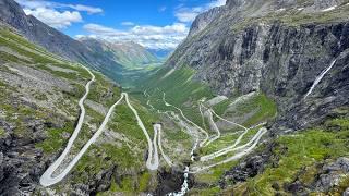 4K Trollstigen Scenic Drive 2024 | Valldal / Sylte to Åndalsnes, Norway