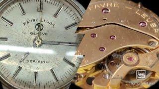 Assembly and Disassembly of favre leuba 253 movement