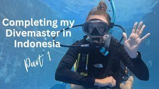 Divemaster Training & Scuba Diving with Manta Rays  Nusa Lembongan, Bali, Indonesia (Part 1)