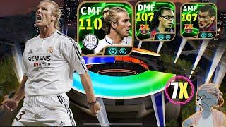 Trick To Get 110 Rated Epic David Beckham & Rivaldo & Edgar Davids In eFootball 2025 Mobile