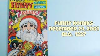 Pilipino Funny Komiks: December 24, 2001 (Christmas Cover) || Vintage Pinoy Komiks