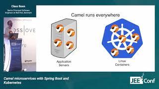 Camel microservices with Spring Boot and Kubernetes (Claus Ibsen, Denmark)