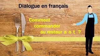 comment commander au restaurant ?