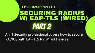 Securing RADIUS with EAP-TLS (Wired WPA2- Enterprise) [Windows Server 2019]