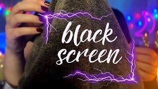 ASMR ⎪10 Hours BLACK SCREEN Rain and Thunder Sounds ️