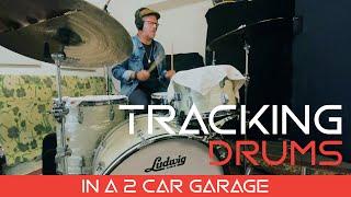 Recording Vintage Ludwig Drums in a Garage - Featuring Dave Amphlett