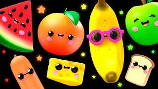 Baby Fruit Dancing in the KITCHEN ‍ Sensory Video