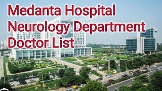 Medanta The Medicity Hospital Neurology Department Doctor List