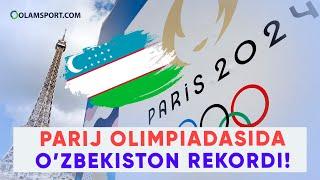 O'zbekiston Parij-2024 Olimpiadasida rekord o'rnatdi #Fightback