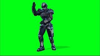 Green screen Dancing robot￼