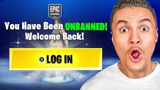 Epic FINALLY Unbanned My $20,000 OG Fortnite Account..