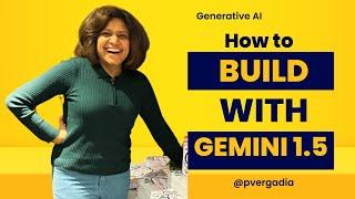 How to Build Your First App with the Gemini 1.5 Pro API (Step-by-Step Tutorial)