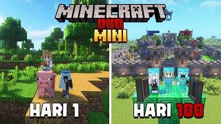 100 Hari di Minecraft Tapi Menjadi MINI