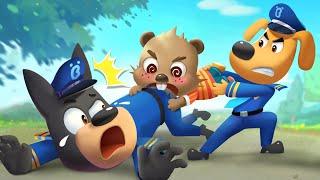The Biting Monster | Police Cartoon | Safety Tips | Sheriff Labrador | BabyBus TV