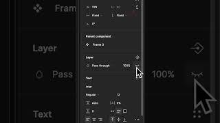 Interactive accordion menu in figma #shorts #figma