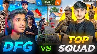 DFG PC  VS  HINDI TOP SQUAD | 6 - 1 INTENSE MATCH | FREE FIRE IN TELUGU #dfg #freefire