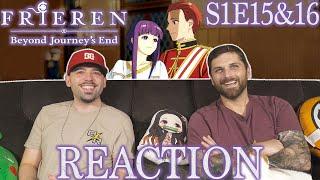 WIRT & VOL!! | Frieren: Beyond Journey's End S1 Episode 15 & 16 REACTION!!