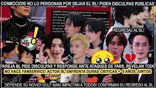 CONMOCION!NO ES FANSERVICE! NO LO PERDONAN POR DEJAR BL! PIDE DISCULPA #zeenunew #bounprem #yoon+