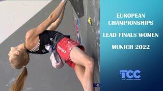 German Recap Boulder Finals Women | European Championships 2022 | Munich