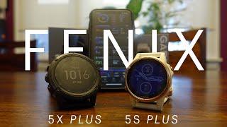 Garmin Fenix 5S Plus vs Fenix 5X Plus Review