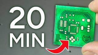 Prototype PCBs faster than 3D Prints