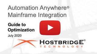 Automation Anywhere® Mainframe Integration July2020