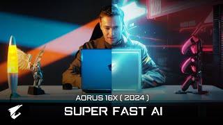 AORUS 16X (2024) Is Born with AI  | Official Trailer