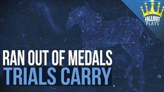 We Ran Out of Medals - Trials of the Nine Carry! DESTINY 2