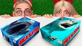 DO NOT OPEN THE Sea Eater and Megaladon LEGO SET AT 3AM!