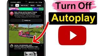 How to Turn Off Autoplay Video in YouTube Home Page 2024