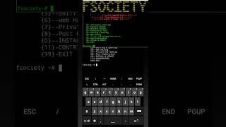 fsociety in Termux#termux #shorts #termuxtutorial #hacking #android #ethical_hacking #EthicalHacking