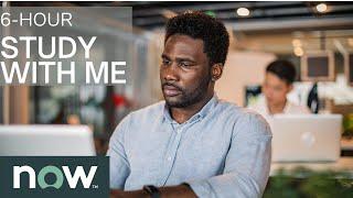 6-Hour Study Tech with Me - LoFi Music - ServiceNow (CSA) - #studywithme #techstudy #studytechwithme