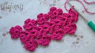 How To Crocheted Flower Lace or Edging • Free Step by Step Crochet Tutorial