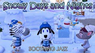 ACPCC | Snowy Days and Nights | Winter Screenscape! | Relaxing Jazz | ️ ️ | Relax, Sleep