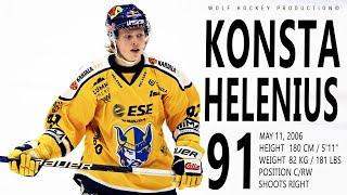 The Best Of Konsta Helenius Top Prospect for the NHL 2024 Draft | Konsta Helenius Highlights