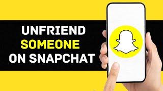 How to Unfriend Someone on Snapchat | Delete Friends on Snapchat (2024)