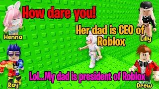 ️ TEXT TO SPEECH  I Yelled At The Roblox CEO's Daughter!  Roblox Story #715