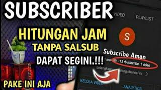 1000 SUBSCRIBER HITUNGAN JAM - Cara Menambah Subscriber Youtube 2025 Aman Permanen