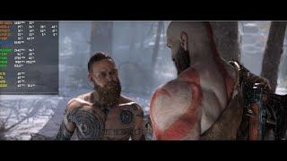 God of War PC Gameplay Benchmark RX 6700 XT + R5 5600x UltraWide 3440x1440