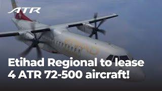 Coming soon: Etihad Regional to lease 4 ATR 72-500 aircraft!