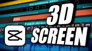 3D Screen Effect in CapCut pc