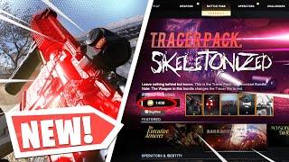 *NEW* TRACER PACK: SKELETONIZED BUNDLE IN MODERN WARFARE! (M4A1 WAGES OF SIN RED TRACER FIRE)