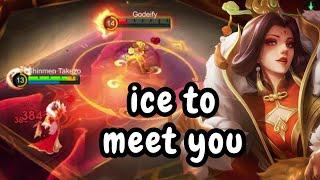 Now Icy Why Everyone Is Spamming This Ice Lady | Aurora Mobile Legends Shinmen Takezo