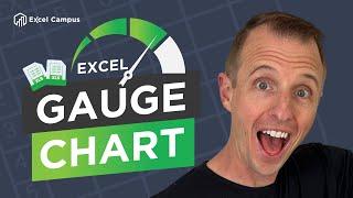 How To Make An Excel Speedometer (GAUGE) Chart