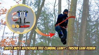 The safest most affordable Tree Climbing Gear? - TWSOUL Gear Review