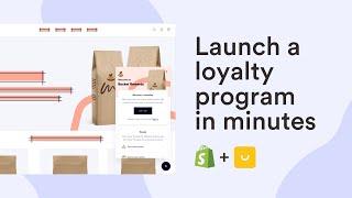 Launch a Loyalty & Rewards Program on Shopify in Minutes | Smile.io